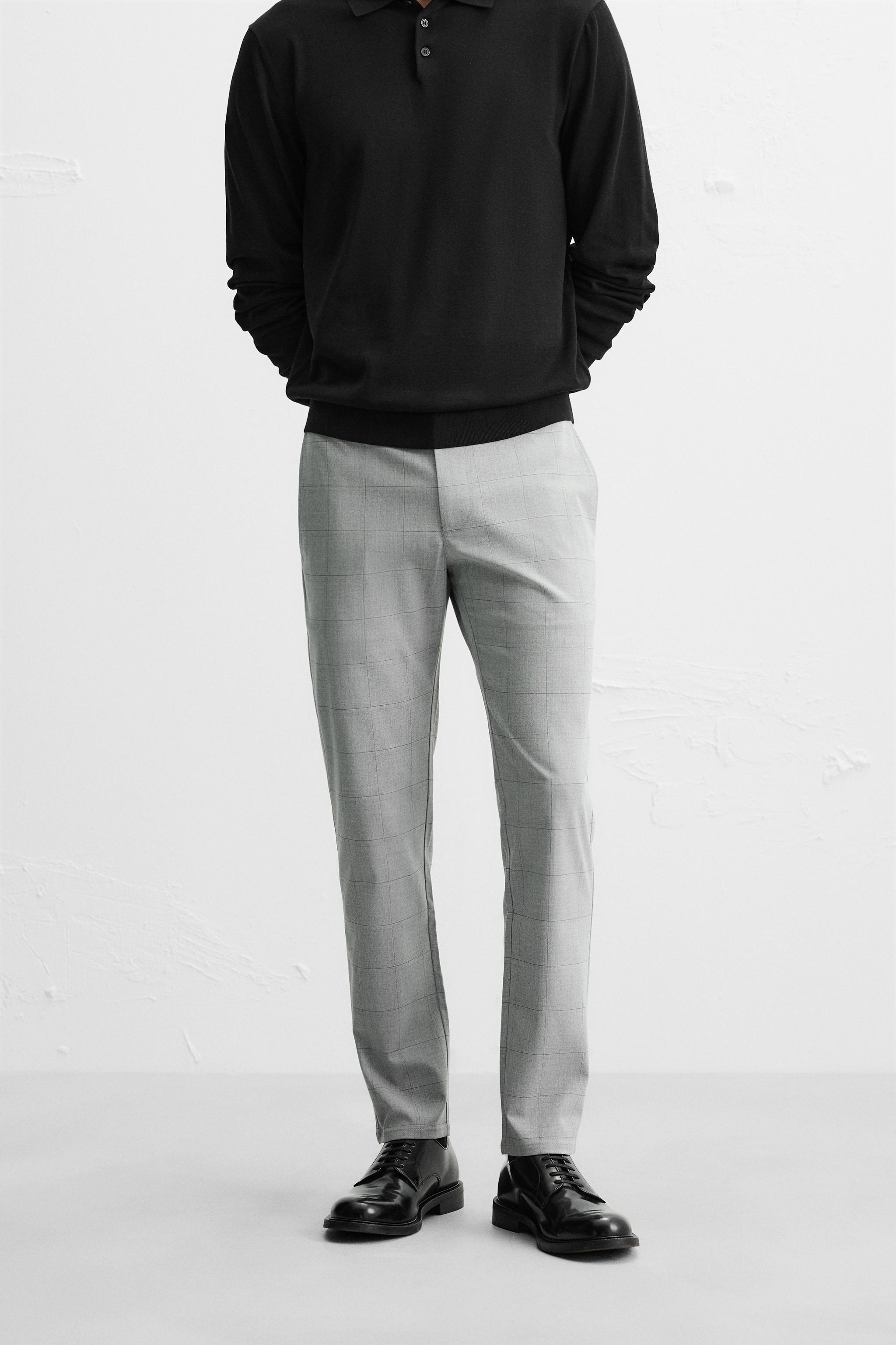 SLIM FIT STRETCH PANTS